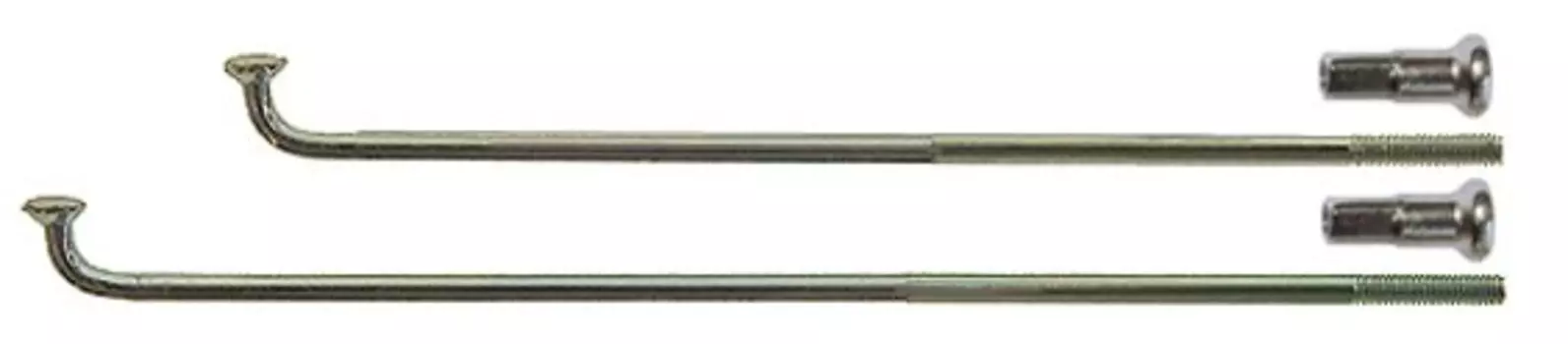 Спицы велосипедные CNSPOKE 28" серебристые нержавеющая сталь 2,0*295мм с ниппелем 5-283522