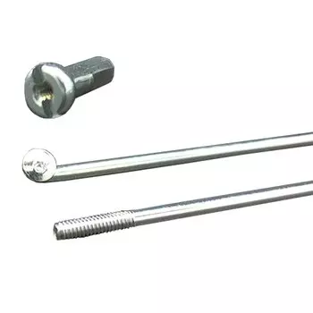 Спицы велосипедные TBS, 14GX252 мм, с ниппелем NIPPLE L:1/2, C/14GX252