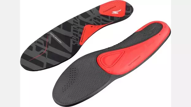 Стельки для велообуви BODY GEOMETRY SL FOOTBEDS +, Red (Размер: 44-45)