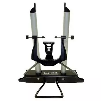 Стенд M-Wave для регулирования "восьмерки" на колесах универсальный алюминий/сталь складной, 5-880069