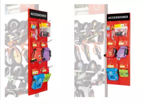 Стойка для аксессуаров Puky, демонстрационная, red, 9891