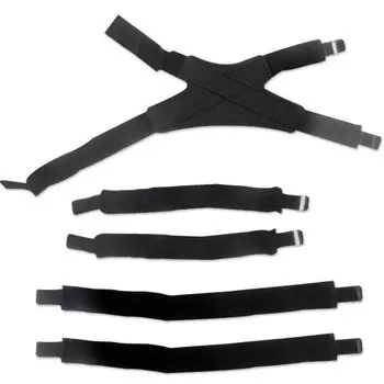 Стрепы Leatt X-Frame Strap Kit Pair, Black, 2025, 4018663060 (Размер: S/М, Цвет: Black)