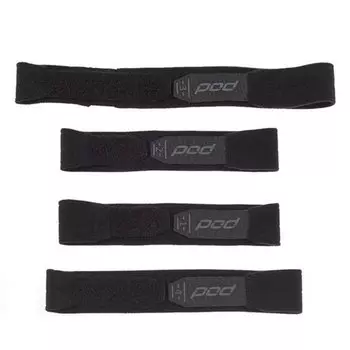 Стрепы наколенников POD KX, Black/Grey, 2022, KP330-014-MD/LG (Размер: M/L, Цвет: Black/Grey)