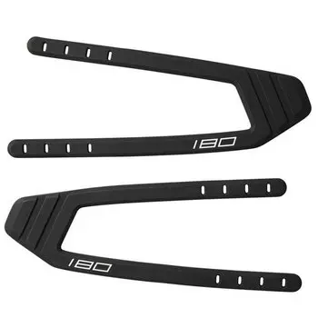 Стрепы силиконовые Fox 180 Boot Silicone Strap Right/Left, OS, Black, 2019, 21503-001-NS