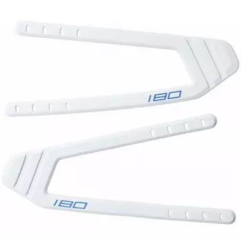 Стрепы силиконовые Fox 180 Boot Silicone Strap Right/Left, OS, Blue,2018, 21503-002-NS