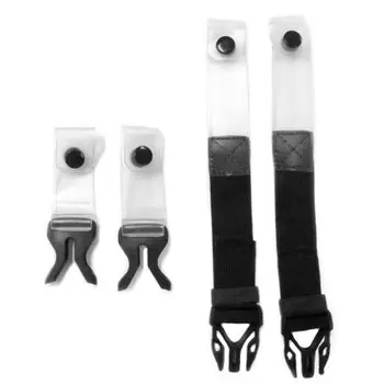 Стрепы защиты шеи подростковой Leatt Strap Pack 3.5/5.5 Junior, Black, 2025, 4014020120