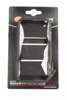 Сумка/чехол на вынос AUTHOR I-SHELL д/смартфона 135х70мм влагозащитная (10) черная 8-15002620