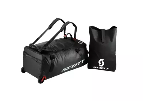 Сумка дорожная Scott Wheel Duffle 110 black/red clay, 250079-5446