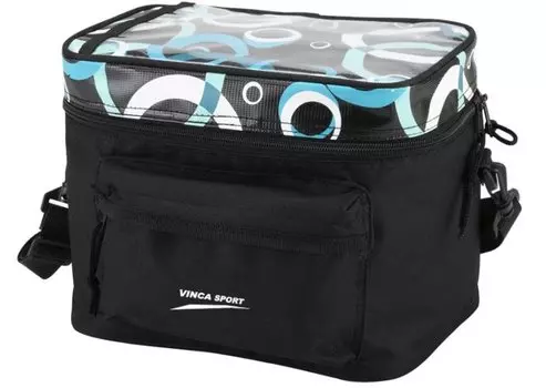 Сумка на руль велосипедная Vinca Sport с отделением для карты (планшета), с плечевым ремнем, 300*200