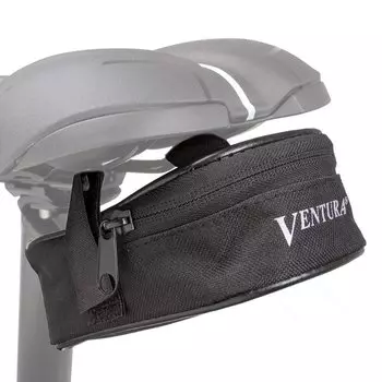 Сумка подседельная Ventura, 140*85*50 мм, с отражателем, черный, 122353