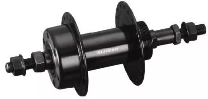 Втулка велосипедная Vinca Sport, задняя, под трещотку, 36 отверстий, на гайках, GA-23R black