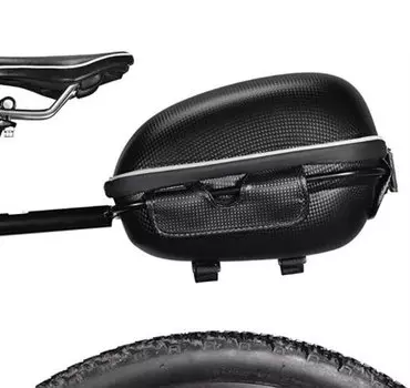 Сумка велосипедная (байкпакинг) + багажник Rockbros, 8 л, крепление на подседельный штырь, черный, F2-1-KW-672