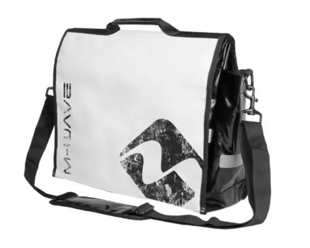 Сумка велосипедная M-WAVE Lockers Bay, на плечо, светоотражающая, с защитой от дождя, 122380