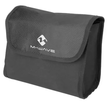 Сумка велосипедная M-Wave, на руль, 220 x 160 x 100mm, черная, 122819