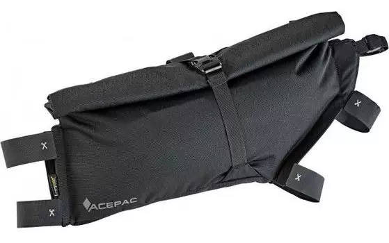 Сумка велосипедная на раму ACEPAC Roll Frame Bag M, черный, 106207