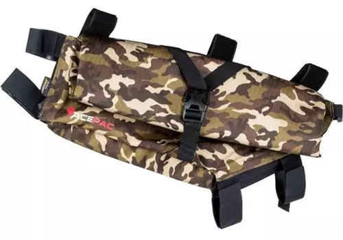 Сумка велосипедная на раму ACEPAC Roll Frame Bag L, camo, 106344