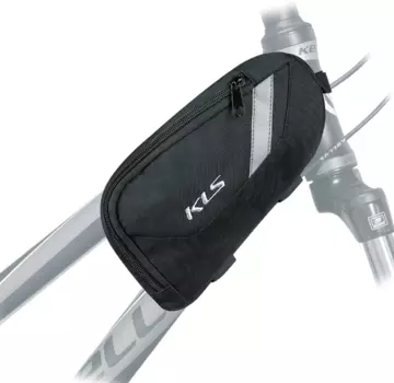 Сумка велосипедная на раму KLS RAIL, объём 1,7л, 21х12х4см (каждая сторона), полиэстер 600D