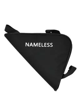 Сумка велосипедная Nameless, под раму (200*230*60 мм) черная