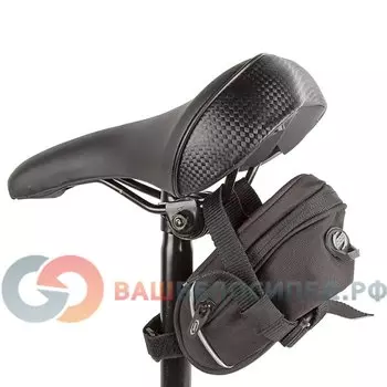 Сумка велосипедная подседельная BBB EasyPack M, черная, BSB-21