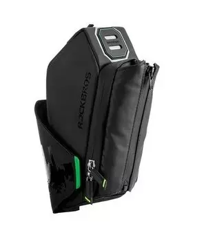 Сумка велосипедная Rockbros, на подседельный штырь, с карманом для бутылки, черный, C26-BK