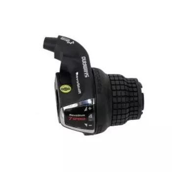 Шифтер Shimano Tourney RS35, правый, 7 скоростей, трос 2050 мм, без упаковки, ASLRS35R7CP