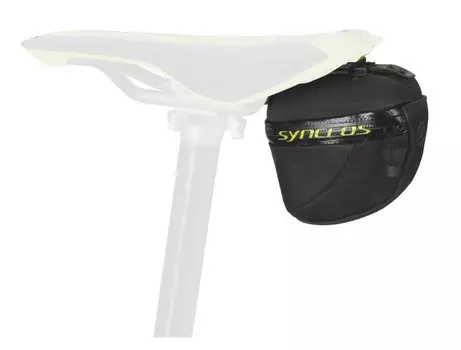 Сумка велосипедная Syncros iS Quick Release 650, подседельная, 650 мл, black, ES281119-0001