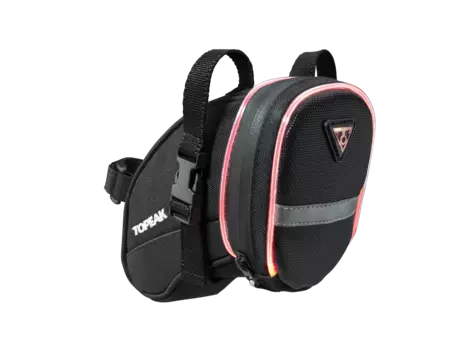 Сумка велосипедная Topeak AeroWedge iGlow M, под седло, 1,2 л, TIG-AW05