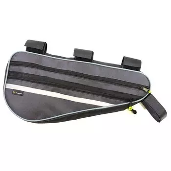 Сумка велосипедная TRIX, крепление под раму за рулевой стакан, большая, 40х15х6 см, водонепроницаемая, BG-TX-028-0-G