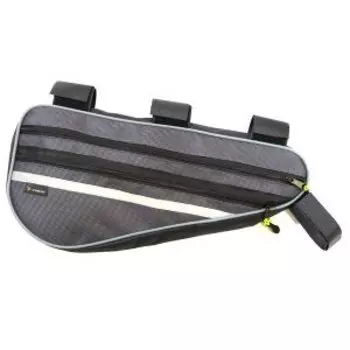 Сумка велосипедная TRIX, крепление под раму за рулевой стакан, большая, 40х15х6 см, водонепроницаемая, BG-TX-028-0-G