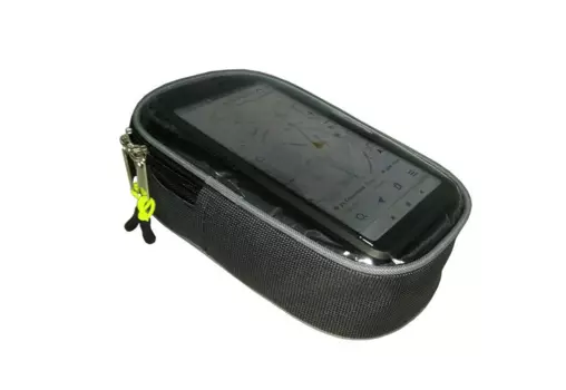 Сумка велосипедная TRIX, на руль, 21х13х7см, чехол для телефона 18x9 см, водонепроницаемая, вс042.021.1.0