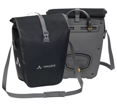 Сумка велосипедная VAUDE Aqua Back, комплект 2штуки, black 010, 12411