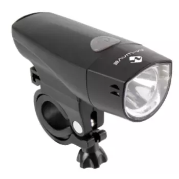 Фара велосипедная M-WAVЕ APOLLON 1д, 60 Люмен/2 функции, черная 5-220401