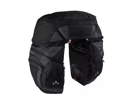 Сумка велосипедная, VAUDE Karakorum Pro, большая, на багажник, black, 15331