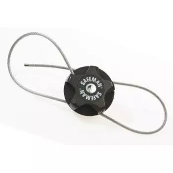 Велосипедный замок MESSING универсальный, тросовый, 75сm, 230001