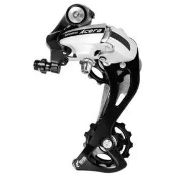 Суппорт-переключатель велосипедный SHIMANO Acera RD-M360-S, задний, SGS, 7-8 скоростей, серебристый, 370043