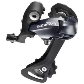 Суппорт-переключатель задний SHIMANO SORA ARDR3000GS, 9 скоростей, резьба, средний, черный, 2-8288