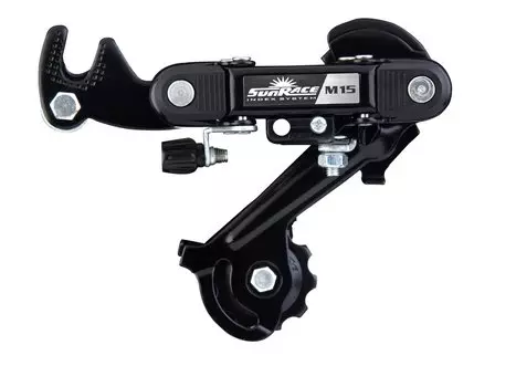 Суппорт/переключатель задний SUNRACE RDM15.LDB0.ES4.HP, 5 скоростей, 13T-28T, длинная лапка, под резьбу, 06-201458