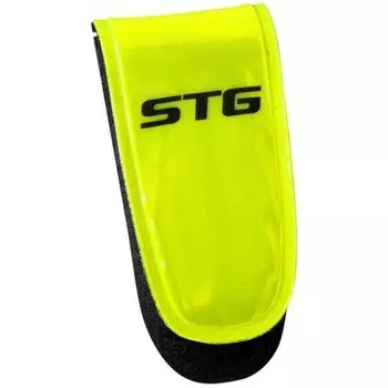 Светоотражатель STG 49011, клипса на липучке, с 3-мя красными диодами, Х82804