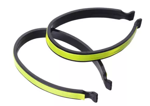 Светоотражающие браслеты (прихваты) Kenli, на рукав или штанину, 2 штуки в комплекте, KL-9780