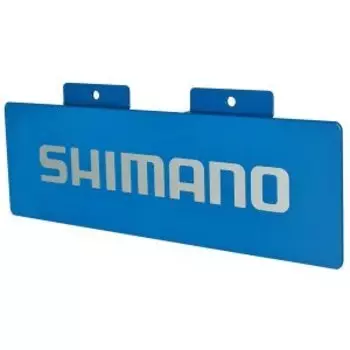 Табличка Shimano, на экономпанель S, 24см x 10см, SHIBRANDSIGNS-P