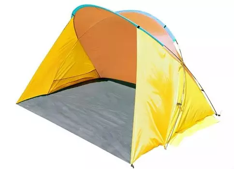Тент пляжный Jungle Camp Miami Beach, цвет желтый/оранжевый, 70872