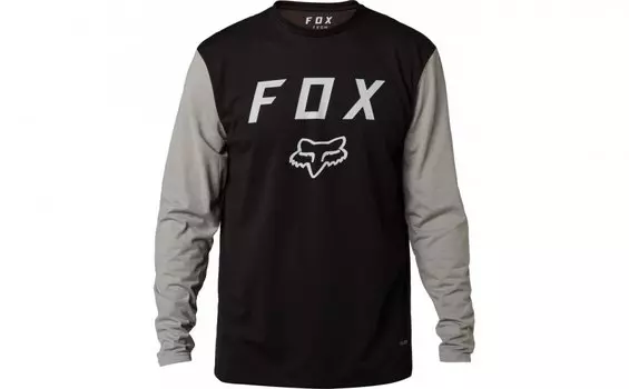 Толстовка Fox Contended LS Tech Tee, черный 2018