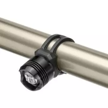 Фонарь велосипедный JING YI JY-3006F, передний, габаритный, 1 белый светодиод, алюминий, чёрный, 560113