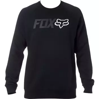 Толстовка Fox Legacy Crew Fleece, черный 2018