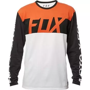 Толстовка Fox Scramblur LS Airline Tee, черный 2018