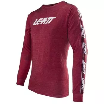 Толстовка Leatt Premium Long Shirt, Ruby, 2024, 5024400432 (Размер: M, Цвет: Ruby)