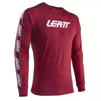 Толстовка Leatt Premium Long Shirt, Ruby, 2025, 5024400432 (Размер: M, Цвет: Ruby)