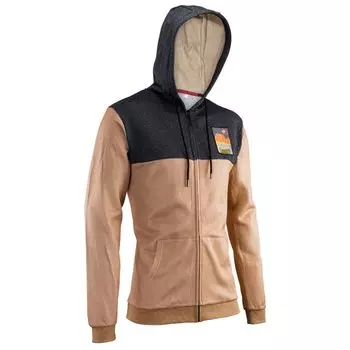 Толстовка Leatt Premium Zip Hoodie, Desert, 2025, 5024400462 (Размер: XXL, Цвет: Desert)
