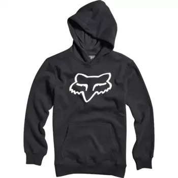 Толстовка подростковая Fox Youth Legacy Pullover Fleece, черный 2016