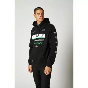 Толстовка велосипедная Fox Pro Circuit Po Fleece, Black, 2021